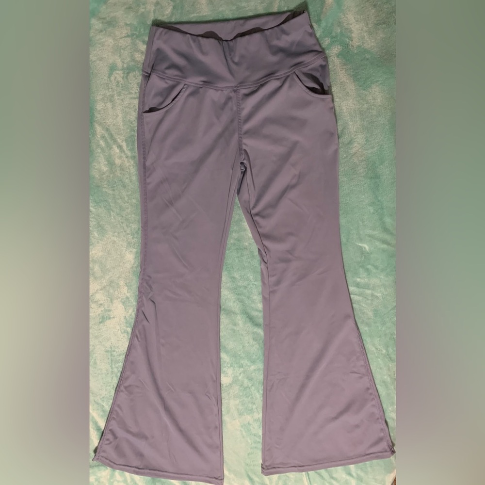 Kids Lavender Flared Bottoms